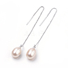 Natural Pearl Earrings PEAR-S012-21A-1