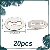 20Pcs 925 Sterling Silver Chain Tabs STER-BC0002-87P-2