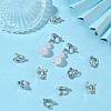 SHEGRACE Brass Clip-on Earring Findings XGR0141P-138P-5