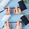 Gorgecraft 25M Nylon S Shaped Lace Ribbon OCOR-GF0003-60A-6