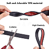 U-Shaped Self-adhesive TPE Edge Guard Strips AJEW-WH0258-212-4