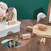 4 Bags Arch Shaped Acrylic Couple Earring Display Stands EDIS-SC0001-15B-4