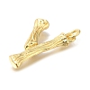 Rack Plating Brass Pendants KK-I721-01G-Y-2