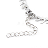 304 Stainless Steel Cobs Chains Bracelet Makings AJEW-JB00930-3