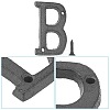Iron Home Address Number AJEW-WH0126-25B-4