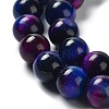 Natural Rainbow Tiger Eye Beads Strands G-NH0002-A01-B02-4