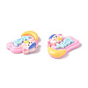 Opaque Resin Cabochons LS-CRES-P023-01C-3
