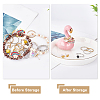 Porcelain Flamingo Ring Holder DJEW-WH0011-26-5
