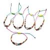 New Colorful Beaded Bracelet Sweet and Cute Girl Style Adjustable Imitation Pearl Bracelet Versatile Bracelet AR4716-12-1