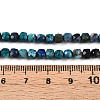 Natural Chrysocolla and Lapis Lazuli Beads Strands G-T141-65-5