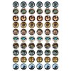 Glass Cabochons GLAA-SZ0001-06-1