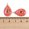 Synthetic Rhodochrosite Pendants X-KK-B157-42D-05-3