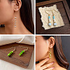 40Pcs 4 Styles 304 Stainless Steel Earring Hooks STAS-TADJ0001-05G-6