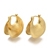 Rack Plating Chunky Brass Hoop Earrings EJEW-H016-24G-1