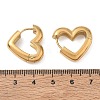 304 Stainless Steel Hoop Earrings SA-CBA46AF-26G-02-5