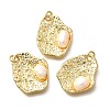 Natural Pearl Pendants KK-Q043-19G-1