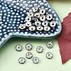 Brass Rhinestone Spacer Beads RB-A014-L6mm-02S-4
