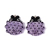Handmade Polymer Clay & Rhinestone Big Pendants FIND-Q123-01F-1