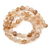 Heated Natural Citrine Beads Strands G-D359-A01-6mm-3