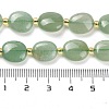 Natural Green Aventurine Beads Strands G-H005-A02-01-5