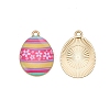 Printed Alloy Pendants ENAM-ZX002-38H-1