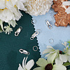 4Pcs 925 Sterling Silver Lobster Claw Clasps STER-BBC0009-40A-4