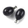 Synthetic Blue Goldstone Pendants GG-K002-08A-20-2
