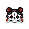 Day of the Dead Sugar Skull Enamel Pins JEWB-R001-03EB-01-1