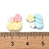 Macaron Color Opaque Resin Decoden Cabochons CRES-Q221-02K-3