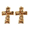 304 Stainless Steel Enamel Rhinestone Big Pendants STAS-L314-09G-02-1
