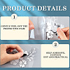 PET Self-Adhesive Stickers STIC-WH20002-20C-6