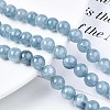 Dyed Natural Quartz Round Bead Strands X-G-R173-8mm-03-7