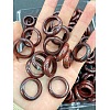 Natural Brecciated Jasper Finger Rings WG8089A-33-1