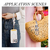 Hand-woven Flower Pendant Decorations KEYC-TAC0009-02KCG-06-6