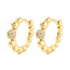 Rack Plating Round Brass Hoop Earrings EJEW-N055-47G-RS-1