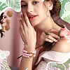 36Pcs 2 Style Handmade Polymer Clay Heishi Beads Stretch Bracelets BJEW-WA00001-5