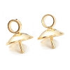 304 Stainless Steel Cup Pear Peg Bails Pin Pendants X-STAS-G248-03-1