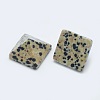 Natural Dalmatian Jasper Cabochons G-G759-Y07-2