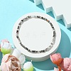 2mm Natural Tourmalinated Quartz Faceted Round Beaded Stretch Bracelets for Women BJEW-JB10843-03-2