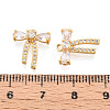 Brass Micro Pave Cubic Zirconia Charms KK-N263-79B-G-3