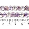 Natural Purple Lodolite Quartz Beads Strands G-C179-A17-02-5