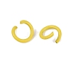 Spray Painted Iron Open Jump Rings IFIN-T017-04C-15-2