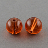 Drawbench Transparent Glass Beads Strands X-GLAD-Q012-6mm-13-1