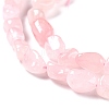 Natural Rose Quartz Beads Strands G-G018-13-2