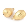 Teardrop Brass Pendants KK-M327-05G-2