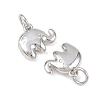 Brass Charms KK-G549-08P-2
