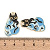 Plant & Animal Alloy Enamel Pendants FIND-N005-05C-G-3