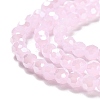 Electroplate Glass Beads Strands EGLA-A035-J4mm-A02-3
