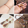 2 Rolls Multi-Color Decorative Nylon Twisted Cord NWIR-TADJ0001-04A-6