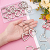 12Pcs Alloy Keychain KEYC-CA0001-10-3